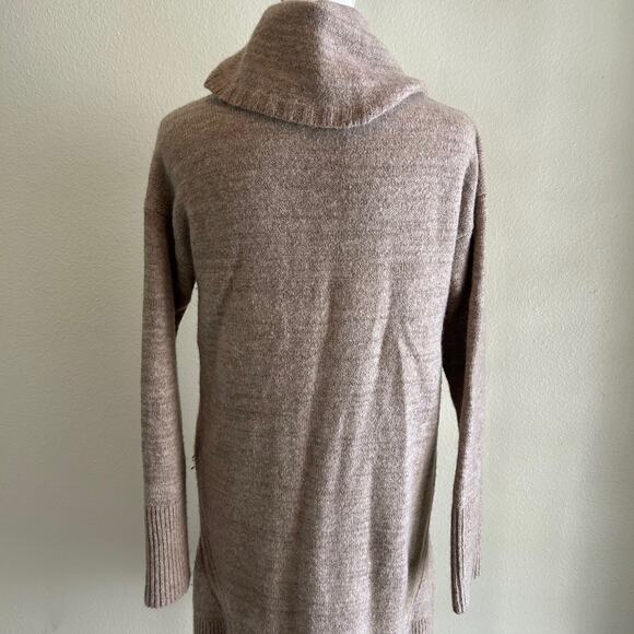 Anthropologie Dress Sonoran Cowl Neck SZM Long Sleeve Wool Blend Midi Sweater - Picture 3 of 11